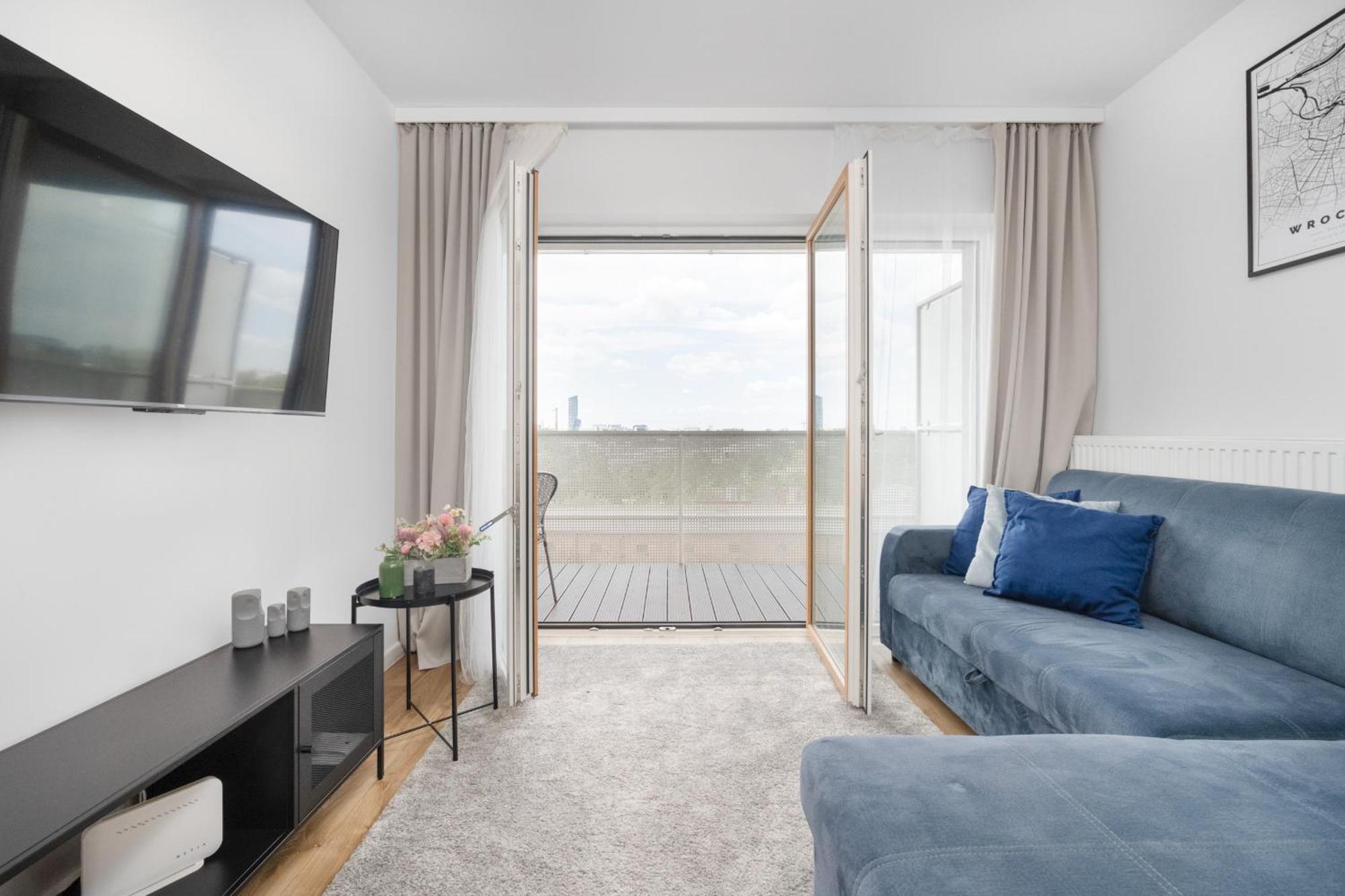 Klasyczny Apartament Z Balkonem We Wroclawiu By Noclegi Renters Екстер'єр фото